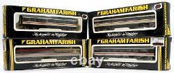 Graham Farish'n' Gauge Rake Of 4 Br Intercity Mk1, Mk2 And Mk3 Coaches