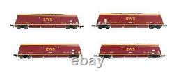 Graham Farish'n' Gauge Rake Of 4 Ews Hta Bulk Coal Hopper Wagons