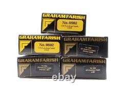 Graham Farish'n' Gauge Rake Of 5 Assorted Lner Teak Suburban Coaches