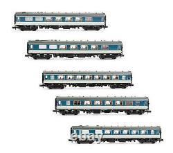 Graham Farish'n' Gauge Rake Of 5 Blue Grey Mk1 Pullman Cars