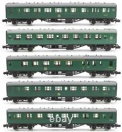 Graham Farish'n' Gauge Rake Of 5 Br Green Mk1 Corridor Coaches