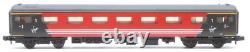 Graham Farish'n' Gauge Rake Of 5 Virgin Red/black Assorted Mk2 Coaches