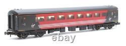 Graham Farish'n' Gauge Rake Of 5 Virgin Red/black Assorted Mk2 Coaches