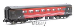 Graham Farish'n' Gauge Rake Of 5 Virgin Red/black Assorted Mk2 Coaches