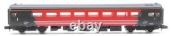 Graham Farish'n' Gauge Rake Of 5 Virgin Red/black Assorted Mk2 Coaches