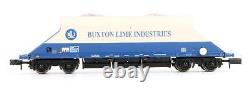 Graham Farish'n' Gauge Rake Of 5'buxton Lime Industries' Jga Hopper Wagons