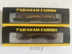 Graham Farish n gauge Class 66 098/111 DB Cargo Ex EWS Livery Both Motorised