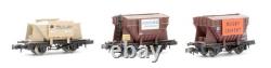 Graham Farish'n'gauge Rake Of 9 Assorted Cement & Hopper Wagons