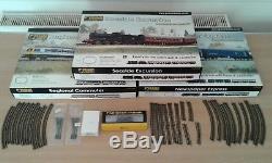 Graham Farish n gauge electric train sets + extra track + points + dcc decoder