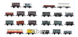Graham Farish/peco/lima'n' Gauge Rake Of 21 Assorted Wagons