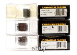 Graham Farish/peco'n' Gauge Lot Of 11 Assorted Ne Grey/br Bauxite Wagons