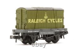 Graham Farish/peco'n' Gauge Lot Of 9 5/7 Plank/salt/vent/brake/container Wagons