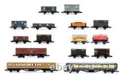 Graham Farish/peco'n' Gauge Rake Of 15 Assorted 2x Coaches & 13x Wagons