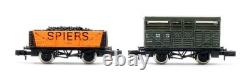Graham Farish/peco'n' Gauge Rake Of 15 Assorted 2x Coaches & 13x Wagons
