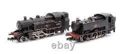 Graham Farish/trix'n' Gauge 1105/no5 Pair Of Br Black Tank Locomotives