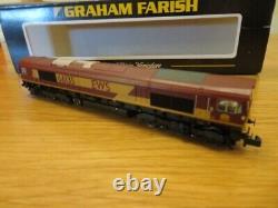 Graham farish 371-375 n gauge class 66 diesel ews no 68135