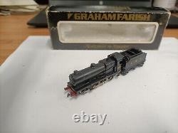 Graham farish lms 9520 black class 7f locomotive loco n gauge