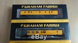 Graham farish n gauge Network Rail Coaches Optical Car