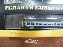 Graham farish n gauge class 101 three car br blue & grey