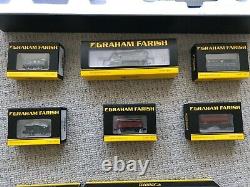 Graham farish n gauge train set Castle Pullman set with 6 additional carriages