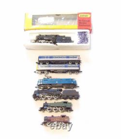 Job Lot Of 6 x N Gauge Locomotives Graham Farish, Kit Built, Minitrix