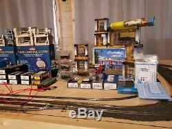 Job lot of N Gauge miniature model railway dapol and Graham Farish