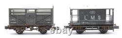 Lima/ Farish/ Peco'n' Gauge Rake Of 13 Assorted Goods Wagons Weathered