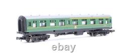 Lima/graham Farish'n' Gauge Lot Of 5 Br Green Composite/corridor/brake Coaches