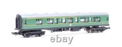 Lima/graham Farish'n' Gauge Lot Of 5 Br Green Composite/corridor/brake Coaches