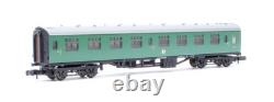 Lima/graham Farish'n' Gauge Lot Of 5 Br Green Composite/corridor/brake Coaches