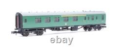 Lima/graham Farish'n' Gauge Lot Of 5 Br Green Composite/corridor/brake Coaches