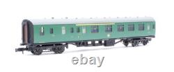 Lima/graham Farish'n' Gauge Lot Of 5 Br Green Composite/corridor/brake Coaches