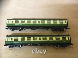 Lot. 875B. N GAUGE FARISH 374-994 SET OF BR MK1 WEST HIGHLAND COACHES. #75#