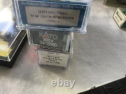 N GAUGE LARGE LOT OF 20x VARIOUS CONTINENTAL ROLLING STOCK SOME CASED ETC