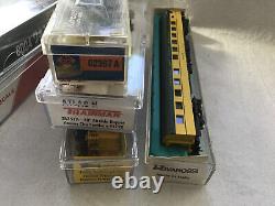 N GAUGE LARGE LOT OF 20x VARIOUS CONTINENTAL ROLLING STOCK SOME CASED ETC