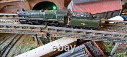 N Gauge BR Standard Class 5 Green Late Crest DCC SOUND Locomotive and tender