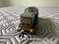 N Gauge Class 14 D9523 BR Green Wasp Stripes Weathered Graham Farish 372-951