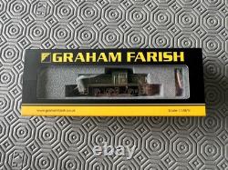 N Gauge Class 14 D9523 BR Green Wasp Stripes Weathered Graham Farish 372-951