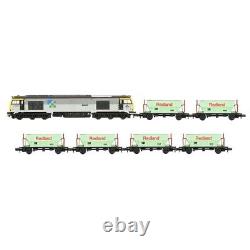 N Gauge Farish 370-221 Moving Mountains Train Set Cl 60 + 6x PGA Wagons