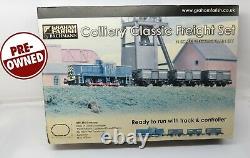 N Gauge Farish 370-255 Colliery Classic Freight Train Set VERY TATTY BOX
