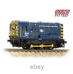 N Gauge Farish 371-015FSF DCC Sound Class 08 895 BR Blue Shunter Loco