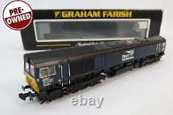 N Gauge Farish (371-397) Class 66 434 DRS Plain Blue Loco