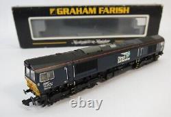 N Gauge Farish (371-397) Class 66 434 DRS Plain Blue Loco