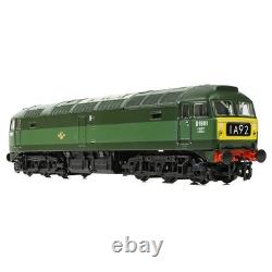 N Gauge Farish 371-825E Class 47 D1601 BR Green Loco (Small Yellow Panels)