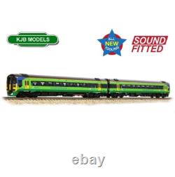 N Gauge Farish 371-862SF DCC SOUND Class 158 2 Car DMU 158856 Central Trains