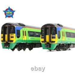 N Gauge Farish 371-862SF DCC SOUND Class 158 2 Car DMU 158856 Central Trains