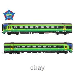 N Gauge Farish 371-862SF DCC SOUND Class 158 2 Car DMU 158856 Central Trains