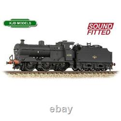 N Gauge Farish 372-065SF DCC Sound 4F with Fowler Tender 43931 BR Black Weathere