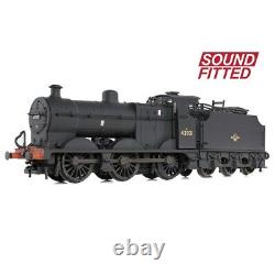 N Gauge Farish 372-065SF DCC Sound 4F with Fowler Tender 43931 BR Black Weathere