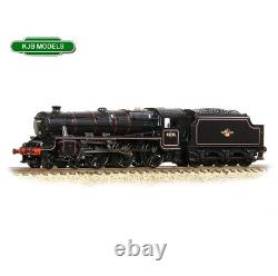 N Gauge Farish 372-137A LMS 5MT'Black 5 with Welded Tender 45195 BR Lined Black